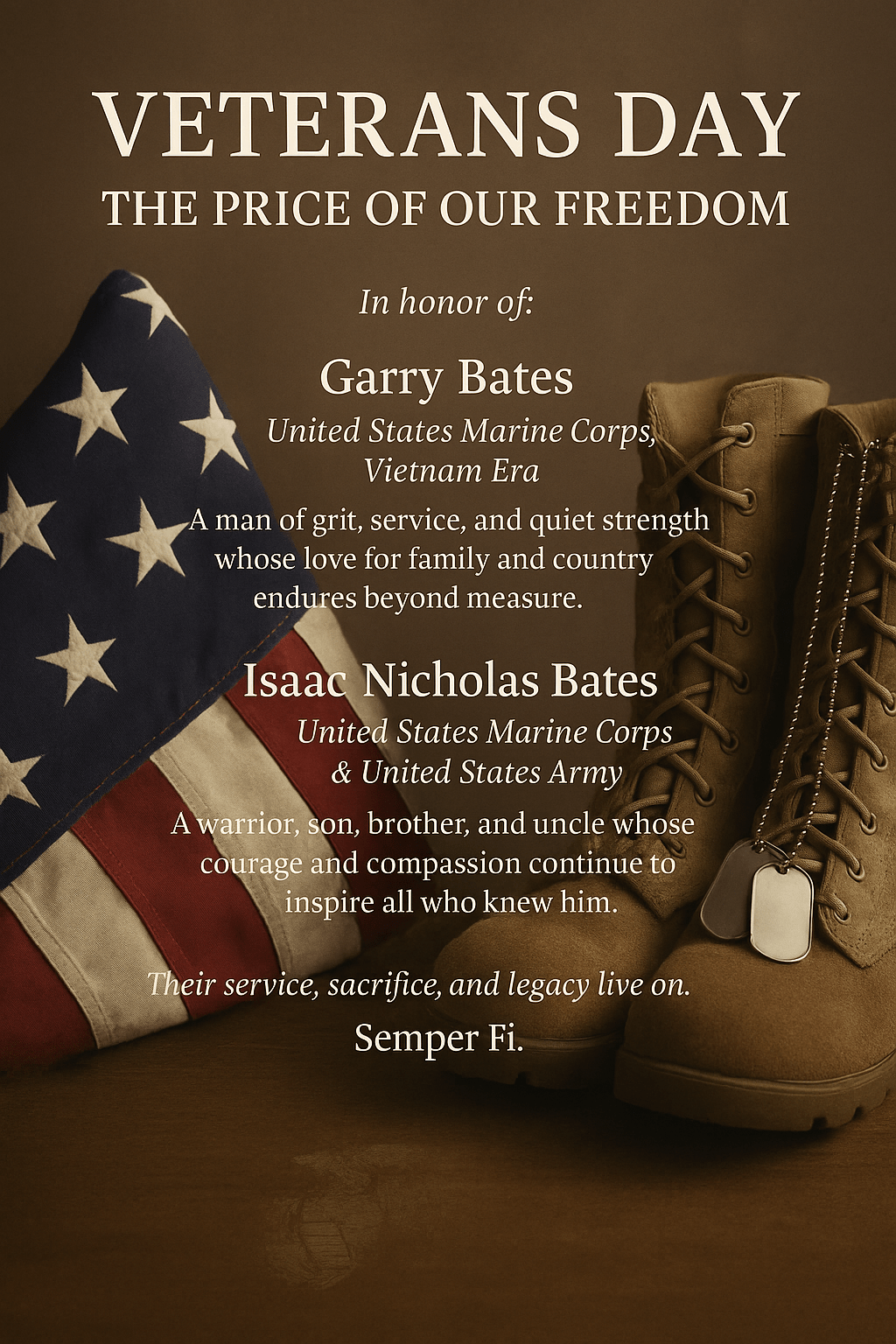 Veterans Day: The Price of Our&nbsp;Freedom